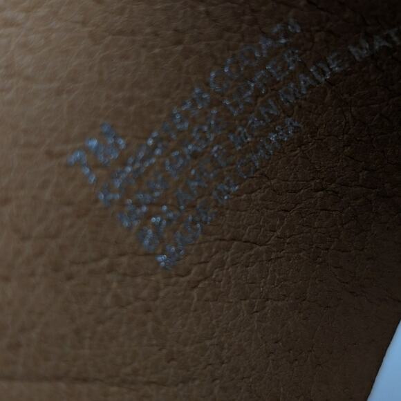 Korks Madera Leather Wedge Sandals Crisscross Strap Women's Brown Size US7M EU38 - Picture 8 of 8